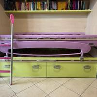 Letto a castello scorrevole(Moretti compact)
