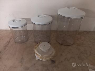 Set tre vasi per sottovuoto