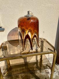 Splendida grande lampada Campana di Murano ‘70
