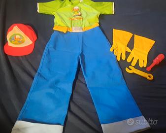 costume di carnevale originale disney Handy Manny