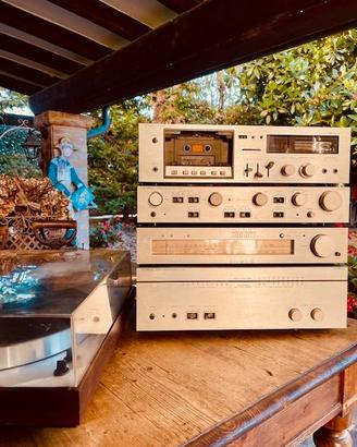 AMPLIFICATORE LUXMAN TORRE COMPLETA 1980 VINTAGE
