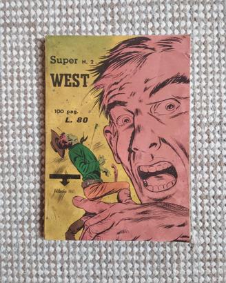 Fumetto Vintage SUPER WEST N. 2  1961) - Astro