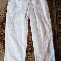 Pantalone bianco da Infermiere Oss, marca Isacco