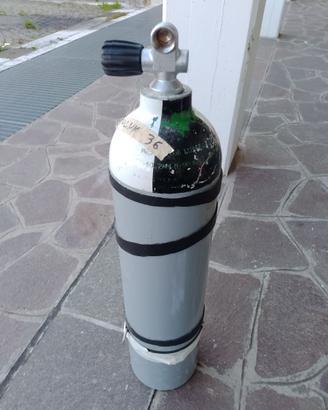 Due bombole subacquee in alluminio 7 litri (stage)