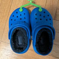 Crocs bimbo/a blu 24/25 mai usate