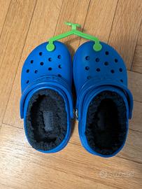 Crocs bimbo/a blu 24/25 mai usate