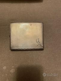 portasigarette argento