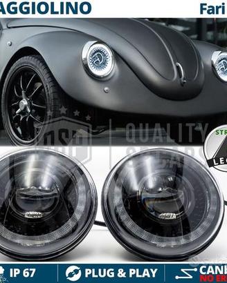 FARI LED Per VW MAGGIOLINO DRL Dinamico OMOLOGATI