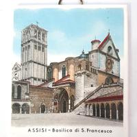 Ceramica Basilica San Francesco d’Assisi anni ’70