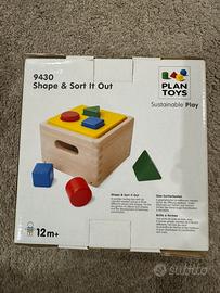 Gioco ad incastro-scatola di smistamento PlanToys
