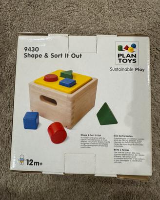 Gioco ad incastro-scatola di smistamento PlanToys