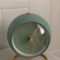 Orologio da tavolo verde sveglia silenzioso