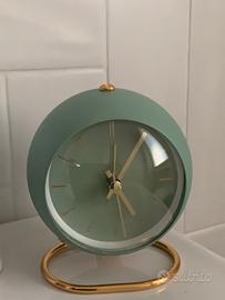 Orologio da tavolo verde sveglia silenzioso
