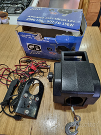 Verricello elettrico per imbarcazioni