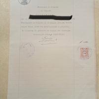 cimelio 1939 certificato di buona condotta 