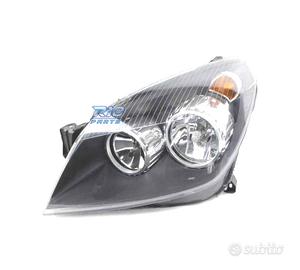 FANALE SINISTRO PER OPEL ASTRA H FONDO NERO 04-11