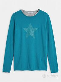 Maglioncino azzurro con stella