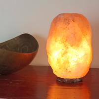 lampada di sale dell'Himalaya