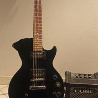 Permuto chitarra e ampli con basso ..