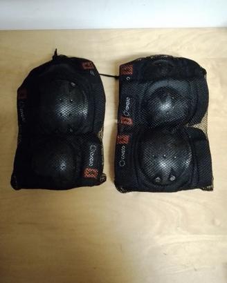 Set protezioni roller skate bambino Oxelo n. 2 kit