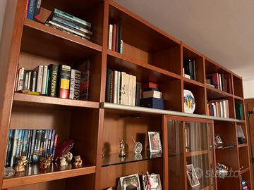 Libreria ciliegio alta 3 metri larga 4 metri