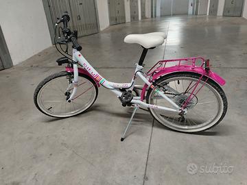 bicicletta 20 pollici bambina