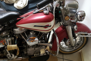 Harley Davidson Panhead Duo glide 1200cc del 1963