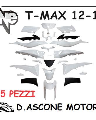 Kit carene tmax 530 2012 2014 BIANCO lucido 25 pez