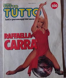 Rara rivista "Tutto" Raffaella Carrà 1978