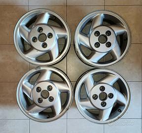 4 CERCHI IN LEGA FORD RS 4X108 R14 SIERRA ESCORT