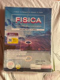 libro fisica i colori dell’universo 4^anno