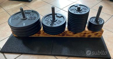 Palestra porta pesi