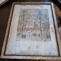 Quadro di Michele Cascella inverno