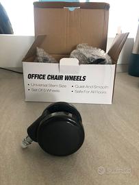 Ruote per sedie da ufficio
