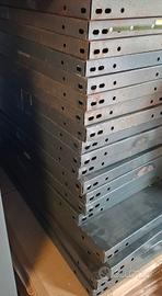 Ripiani in metallo per scaffalature
