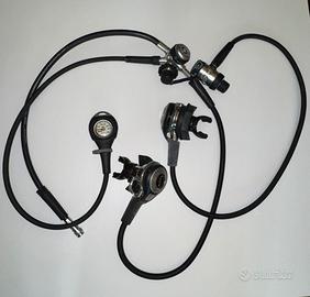2 Erogatori Mares Abyss + MR22 e MR12  e Manometro