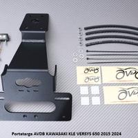 Portatarga AVDB KAWASAKI KLE VERSYS 650 2015 2024