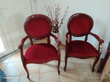 N °2 SEDIE CAPOTAVOLA