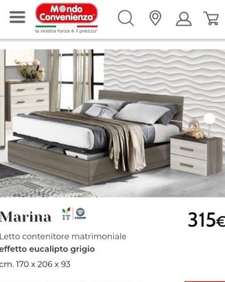 letto contenitore