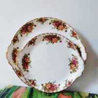Set Di 2 Vassoi Royal Albert Old Country Roses🌹