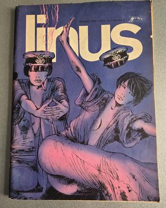 Raro Linus nr2-1978 Crepax Valentina Corto Maltese
