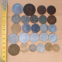 Monete, banconote e mini assegni