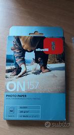 carta fotografica Olivetti +Canon 