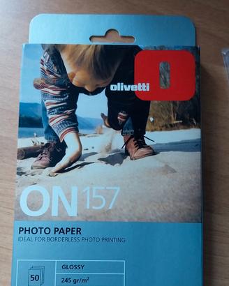 carta fotografica Olivetti +Canon 