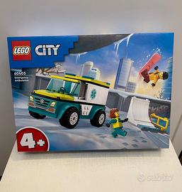 Lego City Emergency cod 60403 nuovo