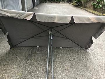 Grande ombrello esterni rettangolare m.2,20x1,40