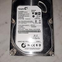 Hard Disk 500 GB. Uscita SATA