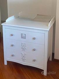 Fasciatoio comò Erbesi Candy 2017