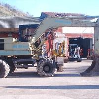 Escavatore usato Gommato HYDROMACH HG85 Turbo