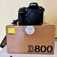 Nikon D800 con 22051 scatti Nital